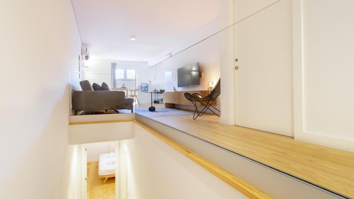 Principe Real Charming Duplex Ac Ground Floor Apartamento